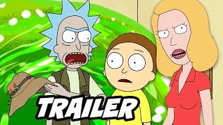 Rick and Morty Season 4 Teaser  Clone Beth Explained by Dan Harmon [upl. by Tarrsus]