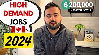 RECRUITER EXPLAINS  🇨🇦 High Demand Jobs in Canada 2024 with Salaries  Canada Job Market Trend 2024 [upl. by Standush]