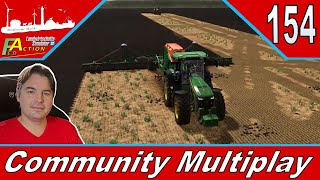 LS22 NFMarsch FedAction Community Multiplayer 154 Gerste und Weizen aussaat farmingsimulator22 [upl. by Mihsah]