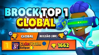 COMPREI o BROCK HACKER e SUBI PARA o TOP 1 GLOBAL [upl. by Obediah]