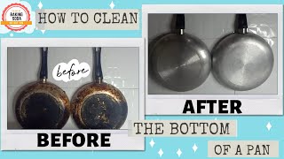 How Do You Make Pans Look New Again  How Do You Clean The Bottom Of A Pan With Baking Soda [upl. by Eniron]