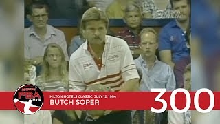 PBA Televised 300 Game 8 Butch Soper [upl. by Nauqaj614]