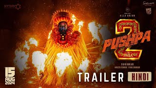 Pushpa 2 The Rule  Official Trailer 2024  Allu Arjun  Rashmika M  Sai pallavi  Sukumar [upl. by Stubstad]