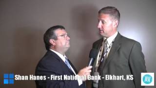 Shan Hanes  President First National Bank Elkhart KS [upl. by Fawna]