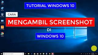 Cara Screenshot di windows 10 Tutorial Windows 10 [upl. by Autry]