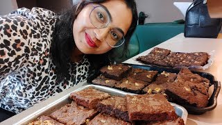 home made brownie  chocolate brownies  walnut brownie with chocolate [upl. by Kennet]