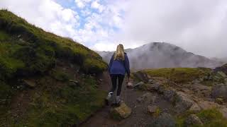 A Walk to Stickle Tarn Pavey Ark and Harrison Stickle in Langdale Lake District England [upl. by Evangelin]