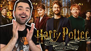 FIRST TIME WATCHING Harry Potter 20th Anniversary Return to Hogwarts REACTION [upl. by Horan496]