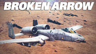 Broken Arrow  A10C Warthog Close Air Support  Digital Combat Simulator  DCS [upl. by Assina]