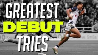 Englands Most MEMORABLE Debut Tries ᴴᴰ [upl. by Naut]