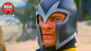 Magneto Redirects The Missiles  XMen First Class 2011  4K Movie Clip [upl. by Nahseez]