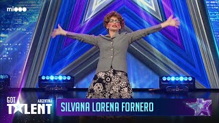 Silvana Lorena Fornero  Actriz  Audiciones  Got Talent Argentina 2023 [upl. by Camarata]