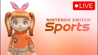 MARI OLAHRAGA PAGI BERSAMA CICI BERAMBUT PIRANG COMEL Nintendo Switch Sports LIVE [upl. by Childs499]