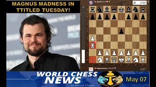 World Chess News May 7 2024 Dubai Police Chess Challenge 2024 Casablanca Memorial 2024 WCN [upl. by Morganica]