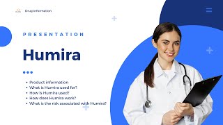 Humira  Product information uses dosage mechanism  adalimumab [upl. by Ycnan]