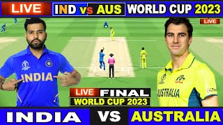 Live IND Vs AUS ICC World Cup 2023  Live Match Centre  India Vs Australia  2nd Innings [upl. by Siulegroj]