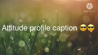 Best profile caption 2021 attitude profile caption for new year [upl. by Bounds]