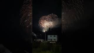 Feuerwerk beim Schützenfest in Kronach [upl. by Farrison]