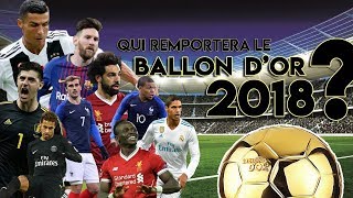 Mon classement pour le BALLON DOR 2018  LE TOP 30 ⚽️ [upl. by Hadley]