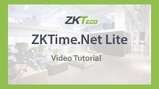 Video Tutorial ZKtimeNet Lite Recuperar Contraseña de Software [upl. by Ennaul]