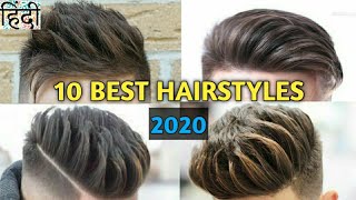 2020 Top 10 BEST Hairstyles For Men  NEW Hairstyle 2020 Boy  Style Saiyan [upl. by Yrmac]