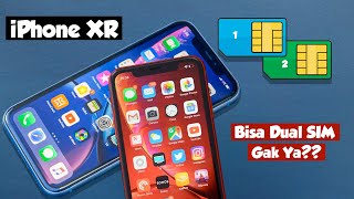 iPhone XR support Dual Sim Card gak [upl. by Mariele]