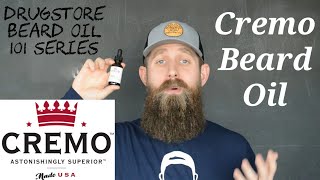 Cremo Beard Oil  Drugstore beard oil 101 series [upl. by Yer]