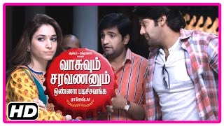 VSOP Tamil Movie  Scenes  Tamanna comes back to call Arya from museum  Santhanam [upl. by Heigl]