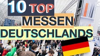 Die 10 größten Messen in Deutschland [upl. by Annnora]