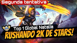 🔴ATUAL TOP 1 GLOBAL NATALIA TENTANDO MANTER O TÍTULO  MLBB [upl. by Lipkin]