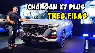 La mejor opción de 3 filas economica  Changan X7 Plus  Desde  17 990 [upl. by Yelsnik]