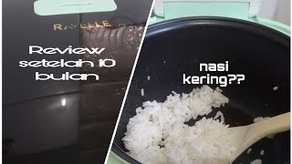 Review Setelah Pemakaian  Digital Rice Cooker Ravelle [upl. by Ahtelahs]