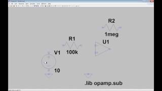 LTSpice Inverting Op Amp Tutorial for Windows  How To Ep 42 [upl. by Kirsti]