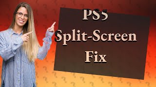 How to fix splitscreen on PS5 [upl. by Kennie592]