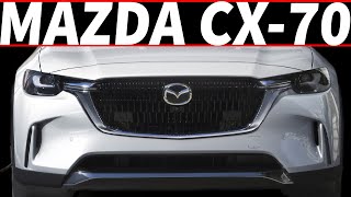 OFFICIAL Mazdas AllNew CX70 gets a REVEAL date and more [upl. by Ynnavoeg]