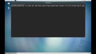 CentOS 7  Terminal  Installing Elrepo [upl. by Helprin]