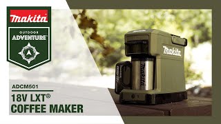 Outdoor Adventure™ 18V LXT® Coffee Maker ADCM501 [upl. by Ayekel]