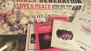 SNSD 소녀시대 Tour memorial and brochure  Sone NOTE [upl. by Camala]