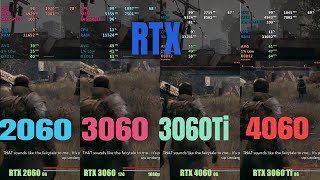 RTX 2060 vs 3060 vs 4060 vs 3060 Ti [upl. by Cassie365]