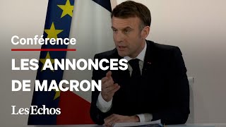 Ce quil faut retenir de la conférence de presse dEmmanuel Macron [upl. by Eidoj]