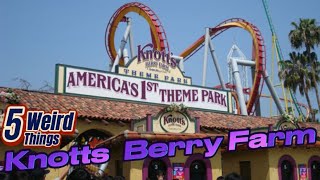 5 Weird Things  Knotts Berry Farm Better Value than Disneyland [upl. by Westney]