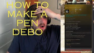 BLACK DESERT ONLINE HOW TO MAKE A PEN DEBO NECK STARTING WITH 0 STACK [upl. by Aihsitan]