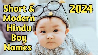 Baby Boy Names 2024Short amp Modern Names 2024Trending Names kindergarden4176 [upl. by Vharat]