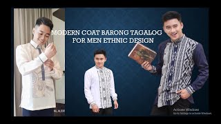 Modern Barong tagalog [upl. by Llennaj]