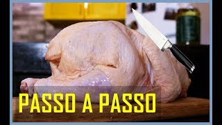 COMO DESOSSAR FRANGO INTEIRO  DICA PASSO A PASSO SUPER FÁCIL [upl. by Dolli]