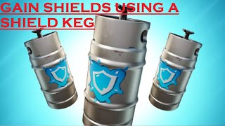 Gain Shields Using a Shield Keg 100  Fortnite Week 5 Season Quest [upl. by Rafaellle121]