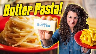 Simple Butter Pasta Sauces The Secret to EASY amp DELICIOUS Dishes [upl. by Nivak]