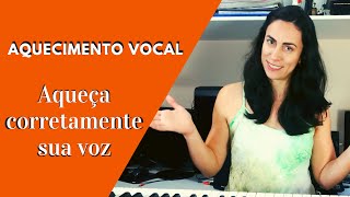 Aquecimento Vocal  Como aquecer a voz de forma correta AULA DE CANTO [upl. by Mendive]