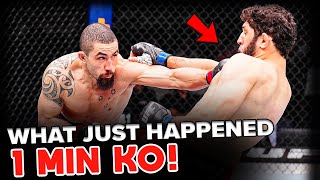 Robert Whittaker Cracks the DAGESTANI Code Robert Whittaker vs Ikram Aliskerov Full Fight Breakdown [upl. by Wahlstrom]