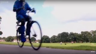 Rocket Powered Bicycle  Speed  Top Gear [upl. by Ernaldus]